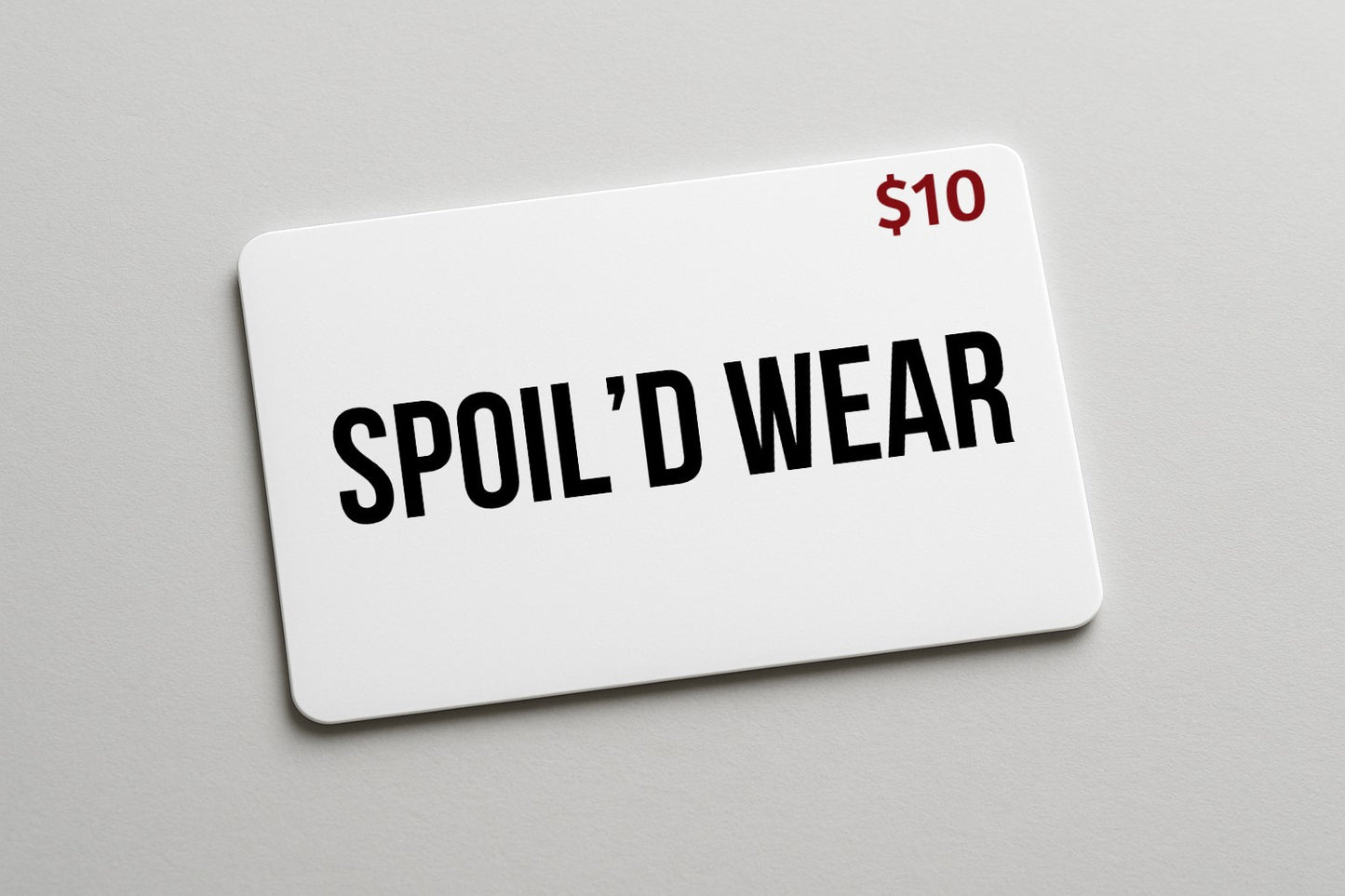 $10 Gift Card