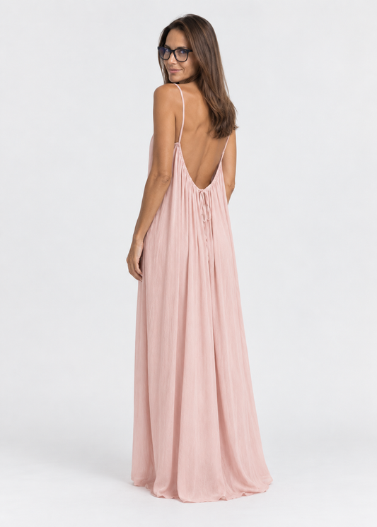 Easy Access Backless Cami Dress