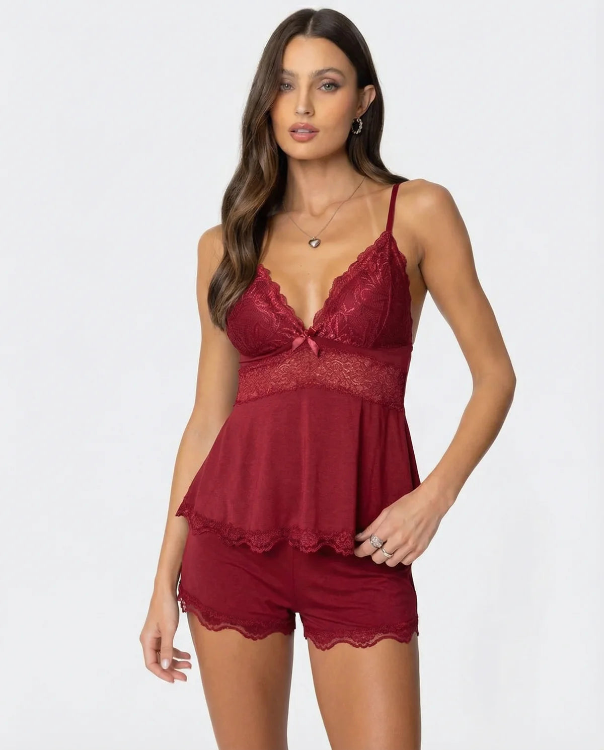 Soft Nights Lace Set