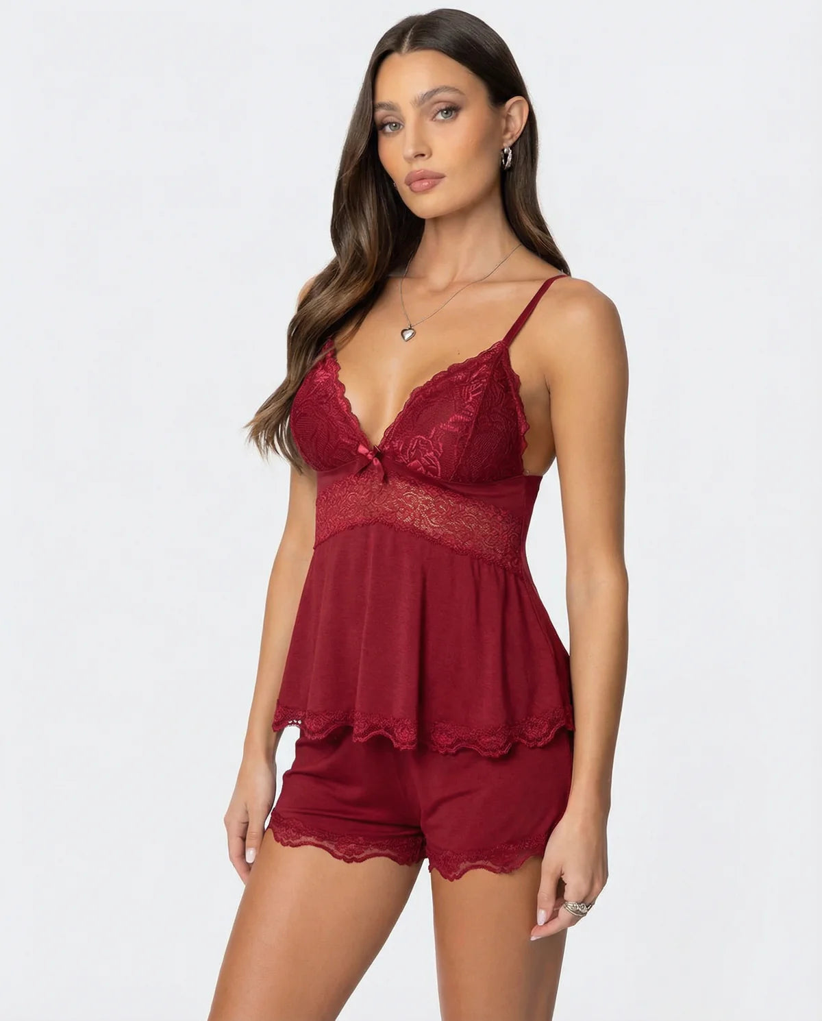 Soft Nights Lace Set