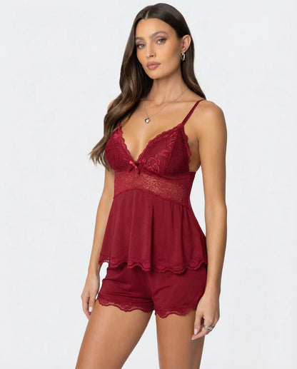Soft Nights Lace Set