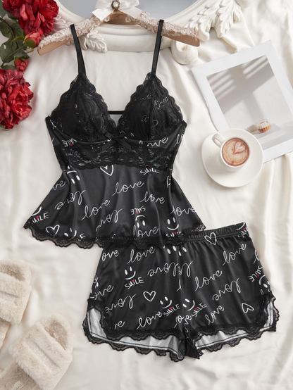 High Slit SPOILD Short 2-Piece Set