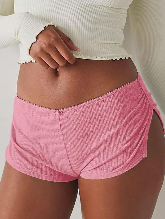 Micro Side Slit Lounge Shorts