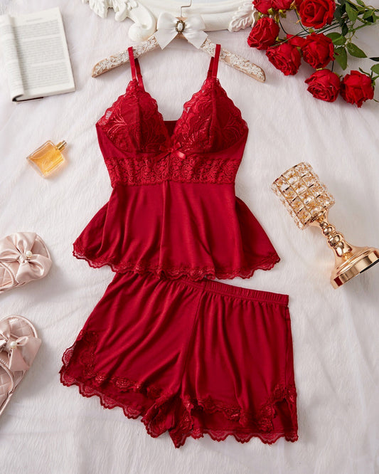 High Slit SPOILD Short 2-Piece Set