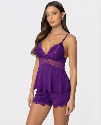 Soft Nights Lace Set